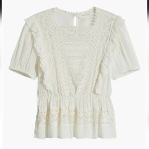 NWT Sun + Stone™ White Blouse
